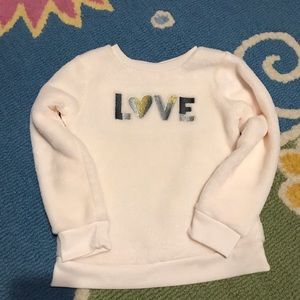 Adorable Fuzzy Sweatshirt!